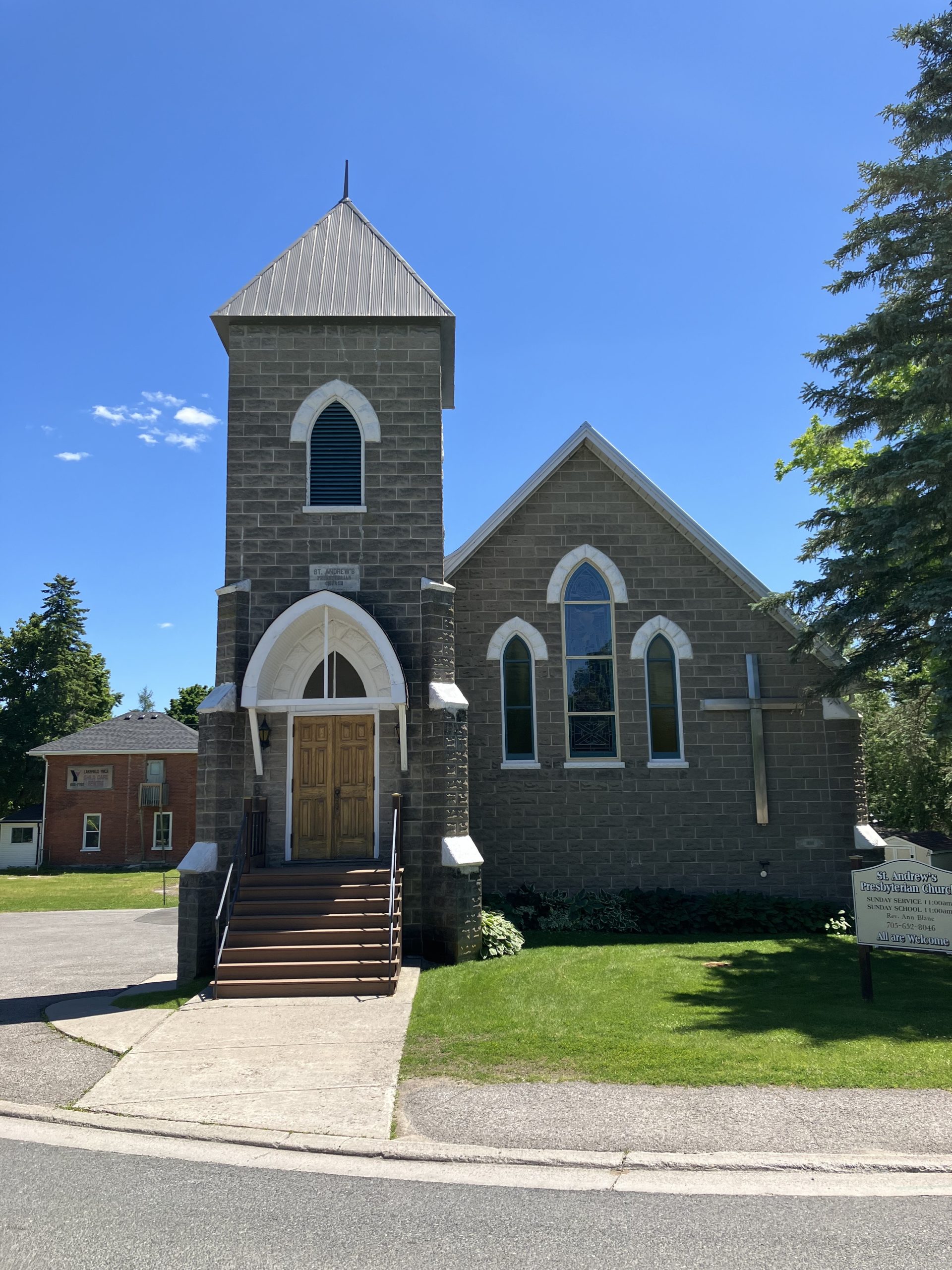 Front View of the church