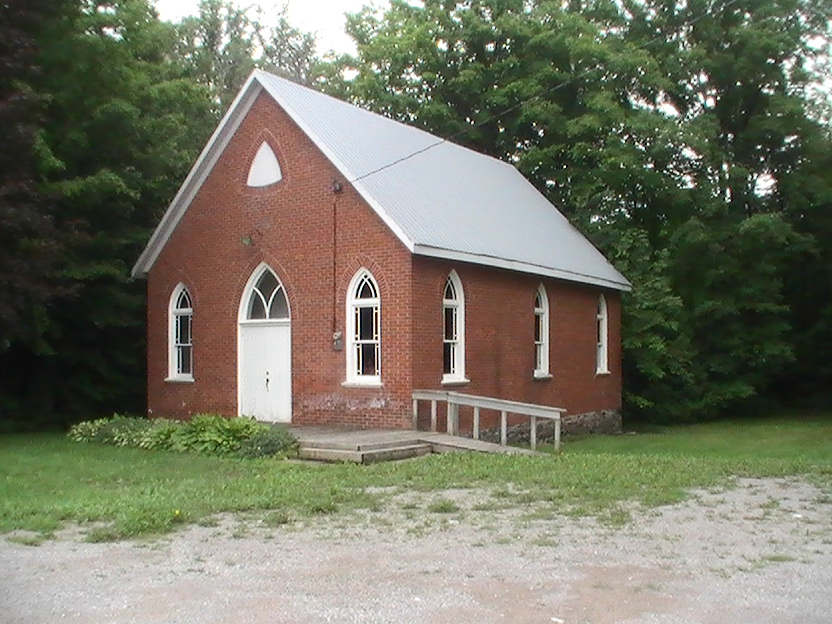 Church alone outside